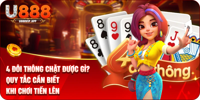 Bốn Đôi Thông Chặt Được Gì? Quy Tắc Cần Biết Khi Chơi Tiến Lên