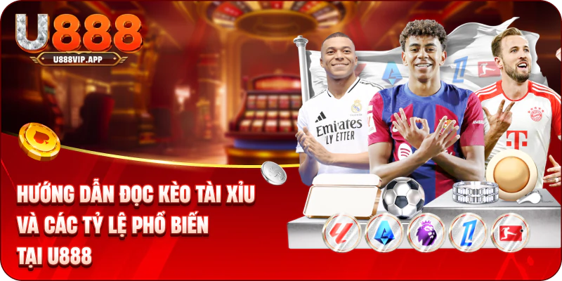 Hướng dẫn đọc kèo tài xỉu và các tỷ lệ phổ biến tại U888